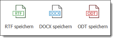 GAEB Export nach Word